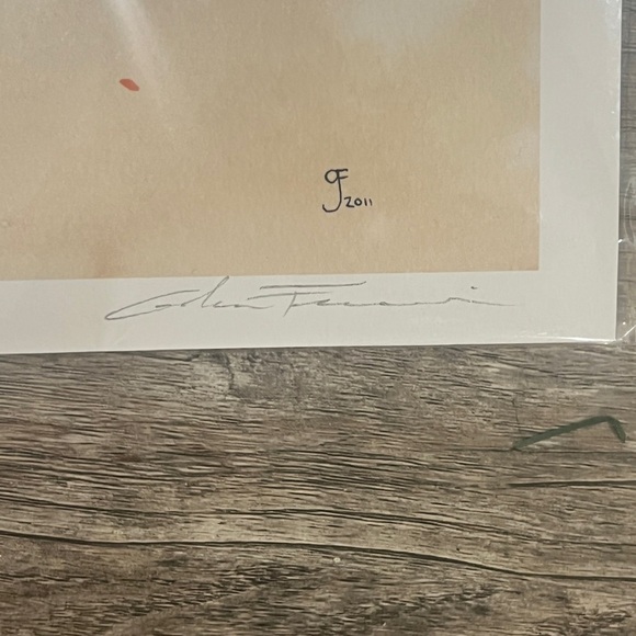 In Plastic Signed Graham Francoise Print - Picture 2 of 4